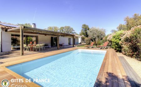Bed & Breakfast no.28571 Sotta - Corse - Chambre d'h&ocirc;tes &agrave; Sotta, Corse du Sud, labellis&eacute; G&icirc;tes de France : la piscine