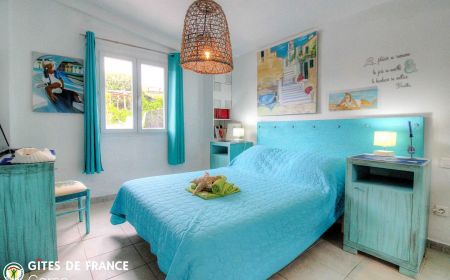 Bed & Breakfast no.22772 Pianottoli-Caldarello - Corse - Chambre d'H&ocirc;tes &agrave; Pianotoli Caldarello - le sud Corse - labellis&eacute; G&icirc;tes de France : La chambre